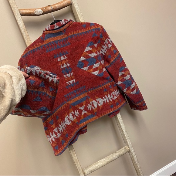 Vintage twenty two western Aztec button up jacket - Picture 2 of 11